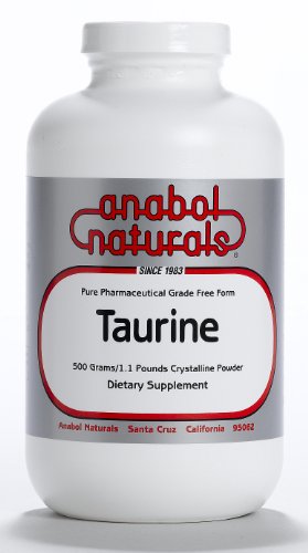 Algopix Similar Product 9 - Anabol Naturals Taurine 100 Gram Powder