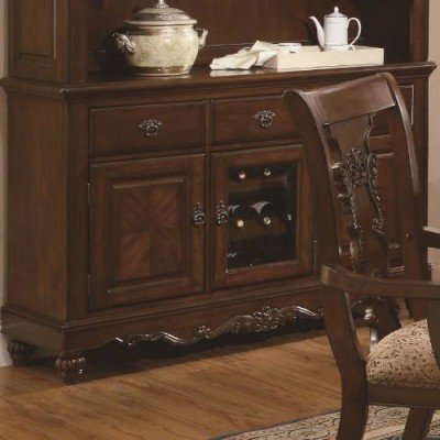 

Coaster Home Furnishings 103514B Traditional Buffet, Cherry
