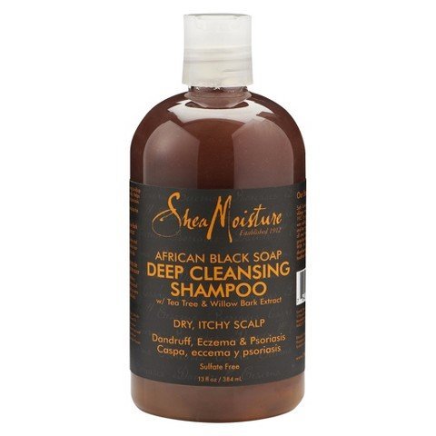 SheaMoisture African Black Soap Deep Cleansing Shampoo - 13 fl oz TRG