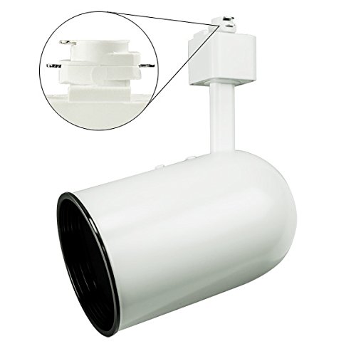 Algopix Similar Product 11 - White Cylinder Track Fixture Operates