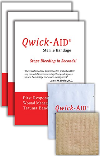 Algopix Similar Product 11 - Qwick-AID Hemostatic Bandages