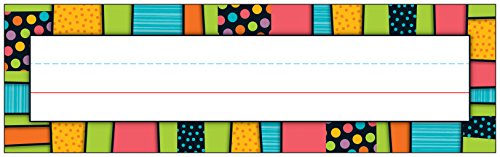 Carson Dellosa Styling Stripes Nameplates (122126)