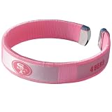 NFL San Francisco 49ers Pink Fan Band Bracelet