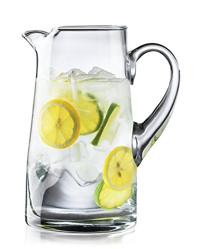 Libbey / Crisa Impressions 90 Ounce Capacity Clear Glass Pitcher