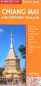 Globetrotter Travel Map Chiang Mai and Northern Thailand by Globetrotter