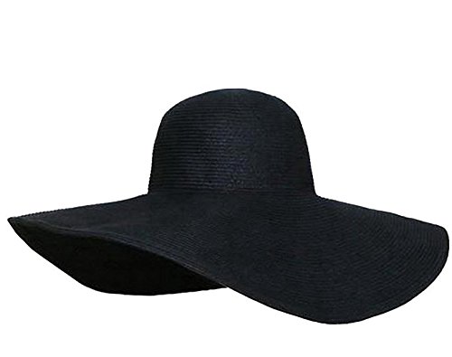 Wowlife New Large Brimmed Garden Beach Big Summer Sun Hat for Womens