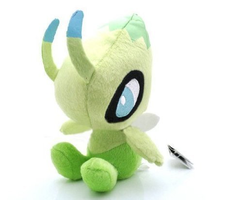 Pokémon Pokemon: 7-inch Celebi Plush Toy Green, Free