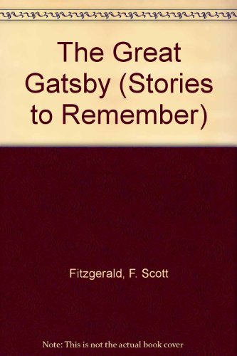The great Gatsby by F  Scott Fitzgerald