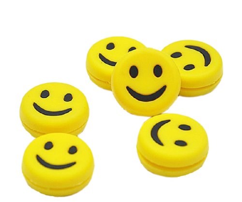 Fangcan Silicone Vibration Dampeners for Tennis Squash Racket Pack of 6