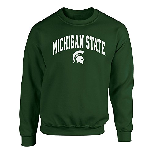 Michigan State Spartans Crewneck Sweatshirt Green