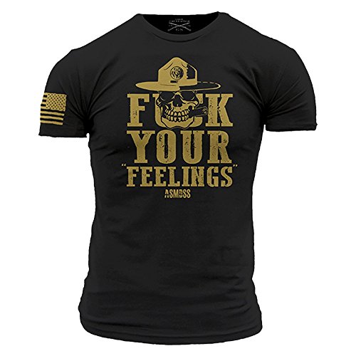 Grunt Style ASMDSS F*ck Your Feelings Men's T-Shirt