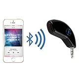 BoxWave BlueBridge Gionee Pioneer P2 Wireless Bluetooth Car Stereo Audio Adapter/Receiver (3.5mm Aux Input Jack) for Hands Free Music Streaming or Calling for All Apple, Samsung, Android Smartphones, Tablets, MP3 Players and More!