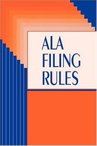 ALA Filing Rules