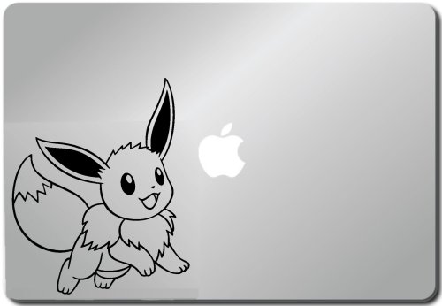 Pokemon-Evee-Apple Macbook Ipad Laptop Vinyl Decal Sticker Skin Cover
