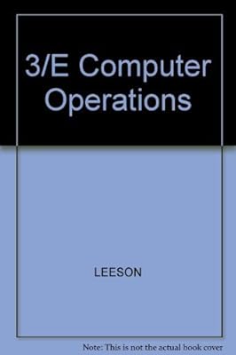 Computer Operations: Procedures and Management