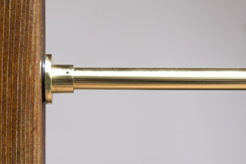

RoomDividersNow Gold Tension Curtain Rod, 48in-80in