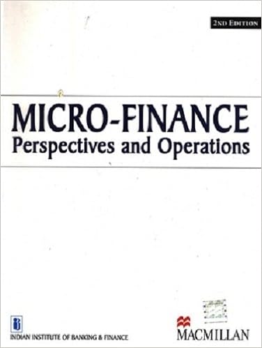 Micro-Finance Perspectives and Operations 2/e