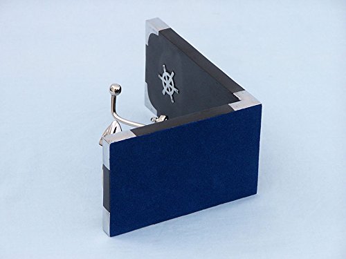

Set of 2-Chrome Anchor Book Ends 6"- Anchor Decor- Nautical Decor- Book Ends