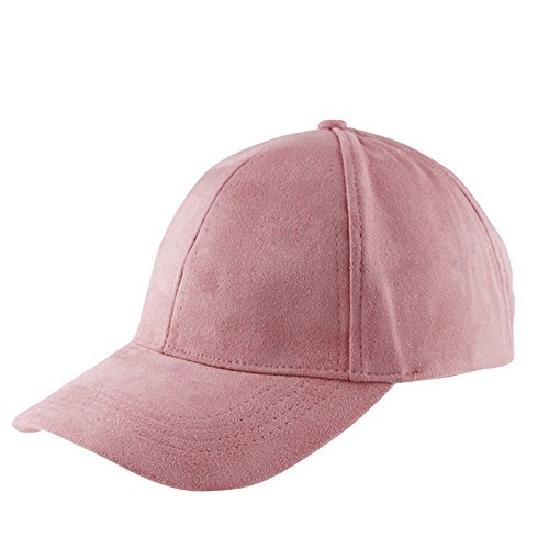 VANCOL Soft Faux Leather Suede Hat Baseball Cap Unstructured