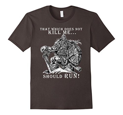 That Which Does Not Kill Me Should Run T Shirt | Viking Tee