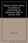 Essays in labour history