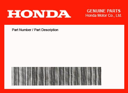 

Honda 34901-GJ1-003 Headlight Bulb (12V 35/36.5W)