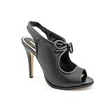 Maxstudio Elizabeth Open Toe Open Toe Shoes Black Womens