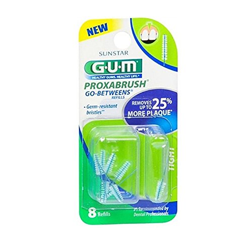 GUM Go-Betweens Proxabrush Refills Tight [414] 8 Each