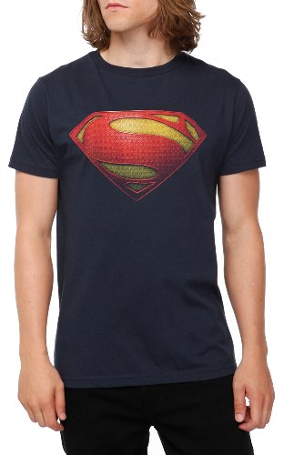 DC Comics Superman Man Of Steel Logo T-Shirt