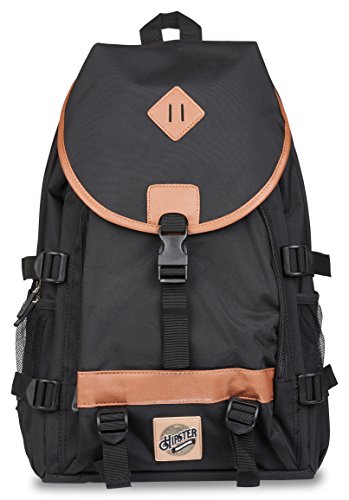 Hipster Stylish Backpack- black