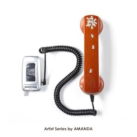 Yubz Talk Artists Series Amanda Retro Cell Phone Handset