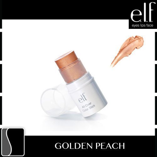 e.l.f. Essential All Over Color Stick GOLDEN PEACH Face Eyes ELF Makeup Primer