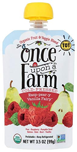 Algopix Similar Product 11 - Once Upon A Farm Fruit Veggie Blend