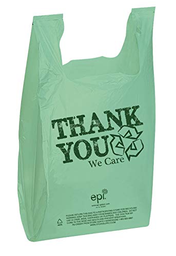 Algopix Similar Product 1 - Thank You Bags EPI Plastic TShirt