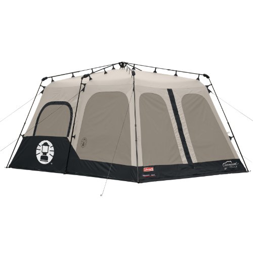 Coleman Instant 8 Person Tent, Black, 14x10-Feet