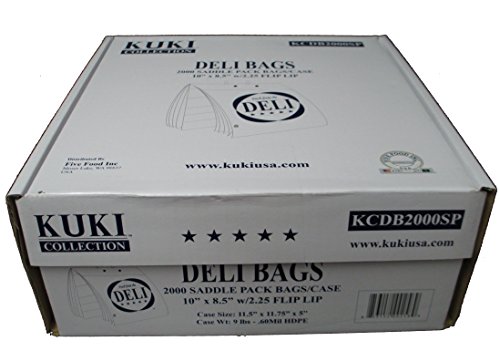 Algopix Similar Product 19 - Kuki Collection Deli Bags - Case of 2000
