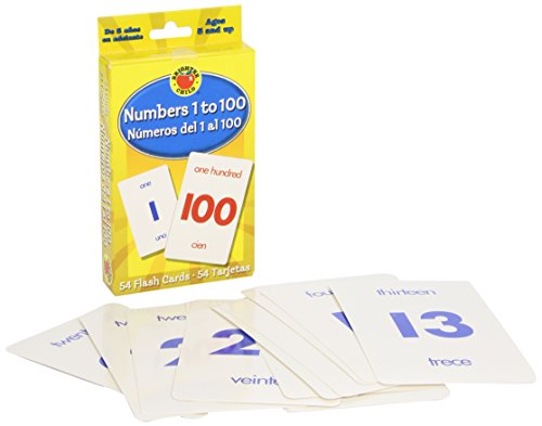 Numbers 1 to 100 Flash Cards: Numeros del 1 al 100 (Brighter Child Flash Cards)