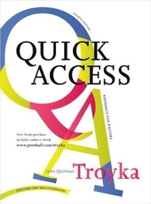 Simon and Schuster Quick Access Reference for Writers