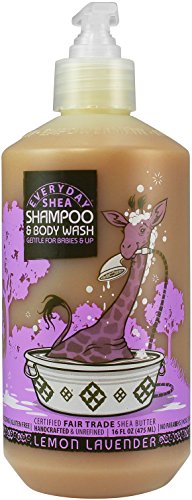 Alaffia - EveryDay Shea - Moisturizing Shea Butter Shampoo & Body Wash for Babies & Up - 16 oz (FFP)