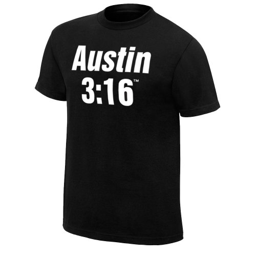 Official WWE Authentic Mens Stone Cold Steve Austin 