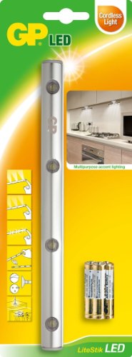 Algopix Similar Product 13 - GP Lighting LED LiteStik silver