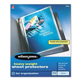 New-Heavy Weight Sheet Protector Clear 100/Box Case Pack 2 - 508751