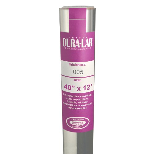 

Grafix .005 Clear Duralar - 40 Inch Roll