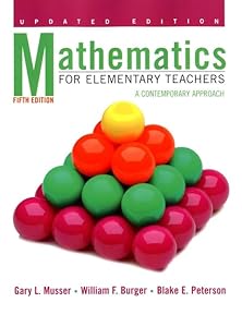 Mathematics for Elementary Teachers: A Contemporary Approach, 5th Edition Update
