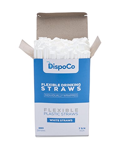 Algopix Similar Product 1 - DispoCo Flexible Drinking Straws