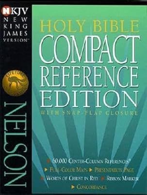 Compact Reference Bible-snap Flap-nkj