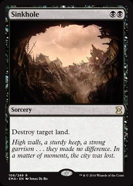 Magic: the Gathering - Sinkhole (106/249) - Eternal Masters