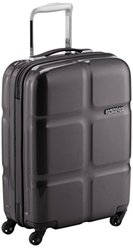American Tourister Supersize Spinner 55/20 Maletas y trolleys, 55 cm, 30 L, Negro (Negro)