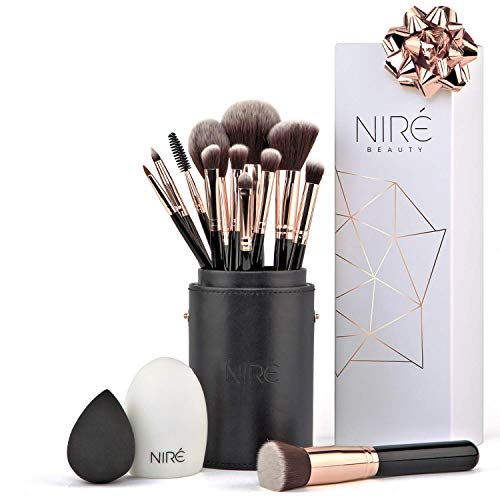 Algopix Similar Product 17 - NIR BEAUTY Pro 12Piece Makeup Brushes