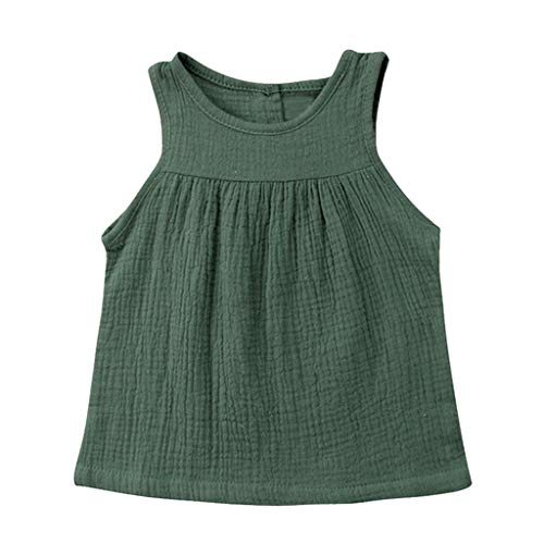 Algopix Similar Product 3 - ANJUNIE Tank Toddler Baby Kids Girls